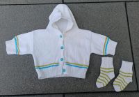 Strickjacke Baby Säugling Socken Jäckchen Taufe - Gr. 50/56 - NEU Bayern - Oberschneiding Vorschau