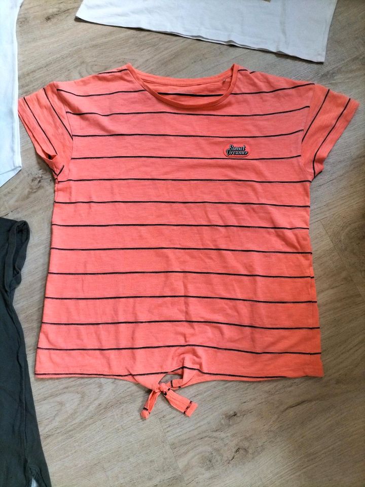 Paket 5 T-Shirts Gr.164 Zara, H&M, Straccato, BPC in Stadtroda