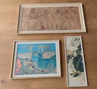 3 Bilder Kunstdrucke in Holz-Rahmen Nürnberg (Mittelfr) - Aussenstadt-Sued Vorschau