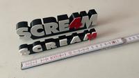SCREAM 3D Logo Horror Ghostface Niedersachsen - Neuenkirchen - Merzen Vorschau
