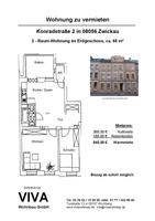 schöne 2-Zimmerwohnung  mit Balkon in Zwickau, zentrumsnah Sachsen - Zwickau Vorschau