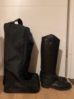 Reitstiefel Größe 41 Leder schwarz Steeds Felix Bühler + Tasche Nordrhein-Westfalen - Siegburg Vorschau