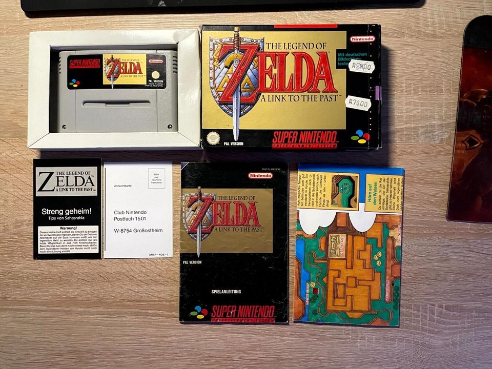 Zelda a Link to the Past Super Nintendo SNES CIB OVP Anleitung Ka in Essen