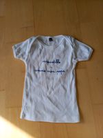 T-shirt weiß Gr 86 französischer Spruch Baden-Württemberg - Köngen Vorschau