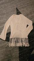 NEU Strick Pullover mit Fransen - creme Nordrhein-Westfalen - Kall Vorschau