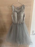 Abschlusskleid Ballkleid hellgrau/silber LAONA mit Stola Bayern - Buchloe Vorschau