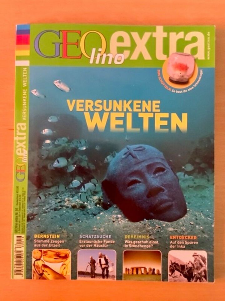 3 GEO lino extra Zeitschriften, Nr. 12, Nr. 16 und Nr. 18 in Köln