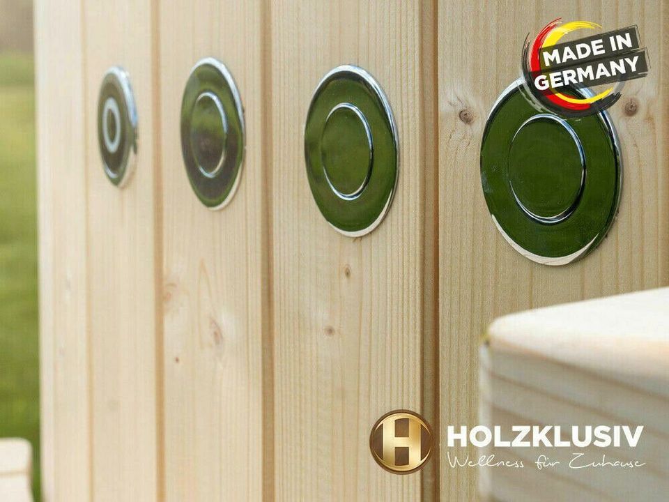 Hot Tub/Badefass Fichte Ø 180 mit Whirlpool-Funktion für 6 Pers. in Gummersbach