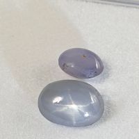 2x Echter Sternsaphir natur ( 2,50 Ct ) 5,7 + 7,9 mm / Sri Lanka Nordrhein-Westfalen - Recklinghausen Vorschau