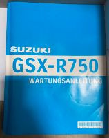 SUZUKI GSXR 750 SRAD Werkstatthandbuch Rheinland-Pfalz - Ludwigshafen Vorschau