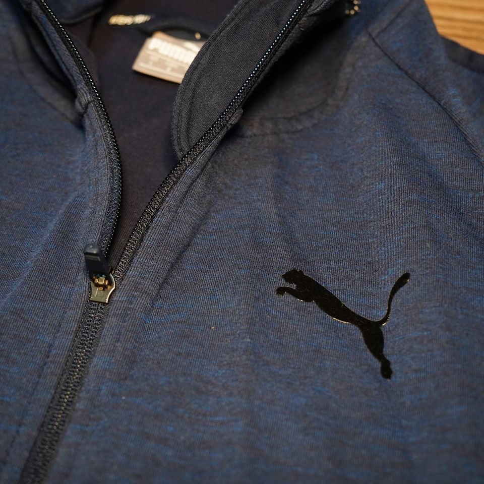 PUMA SWEATSHIRT GRÖßE L BLAU WIE NEU in Recke