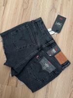 Levis Jeans Shorts dunkelgrau schwarz 501 neu mit Etikett Nordrhein-Westfalen - Grevenbroich Vorschau