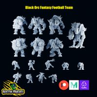 Blood Bowl Black Orc Team - BruteFun Miniatures Nordrhein-Westfalen - Bedburg Vorschau