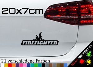 2x Aufkleber für auto feuer flammen farbe