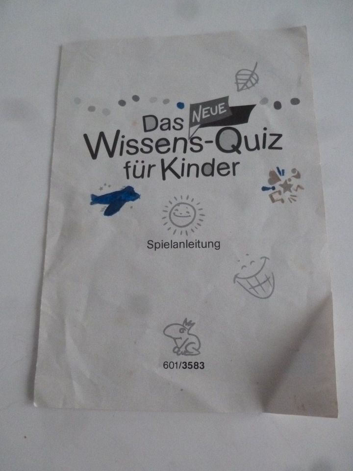 Brettspiel _Das neue Wissensquiz für Kinder,  ab 6 J., Noris Verl in Brunnthal