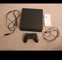 PlayStation 4 ps4 slim 500G schwarz mit Controller Kontroller Bayern - Augsburg Vorschau