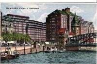 AK Hamburg 1921 Chile- u. Ballinhaus, gelaufen, frankiert Berlin - Tempelhof Vorschau