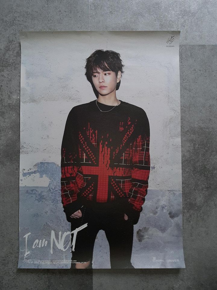 StrayKids I am Not (I am Ver.); Seungmin Frontpage + Poster in Freisen
