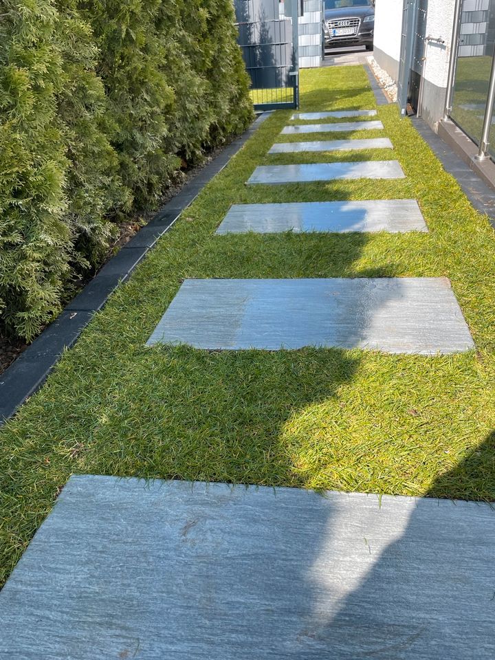 Hecke schneiden Garten Service Zaun Bau Bagger Arbeit in Mücke