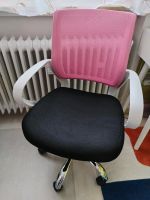 Kinder Drehstuhl pink weiß schwarz Bayern - Laufach Vorschau