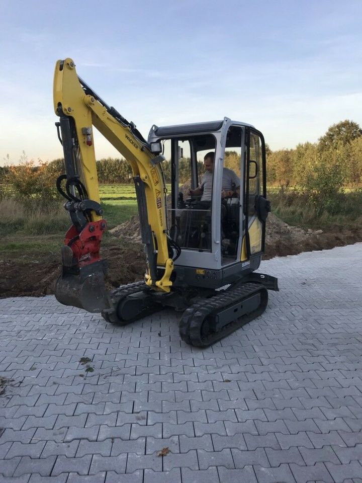 Minibagger 1,80 Tonnen zum Verleih in Bad Bentheim