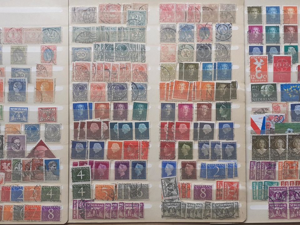 Niederlande Holland alte Briefmarken Sammlung  Nachlass  Benelux in Uplengen