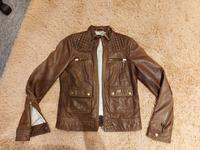 ZARA Woman Lederjacke Braun Damen S Bayern - Kirchseeon Vorschau