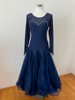 Blaues Turniertanzkleid mit Strass Leipzig - Leipzig, Südvorstadt Vorschau