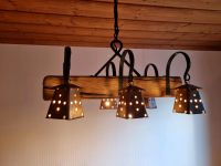 Deckenlampe Esstischlampe Holz Kupfer Landhaus Stil Eiche Nordrhein-Westfalen - Ratingen Vorschau