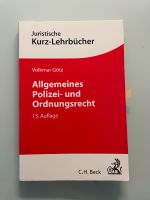 Götz - Allgemeines Polizei- und Ordnungsrecht Jura Jus Öffrecht Nordrhein-Westfalen - Olsberg Vorschau