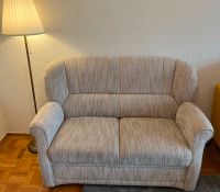 Hochwertige Couchgarnitur, 3er und 2er Sofa, Hocker, beige grau Niedersachsen - Oldenburg Vorschau