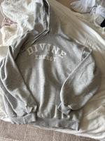 Hoodie grau Damen XS bershka aufdruck Nordrhein-Westfalen - Nörvenich Vorschau