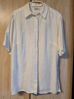 Ulla Popken Bluse Leinen weiß 46 48 Hessen - Hanau Vorschau