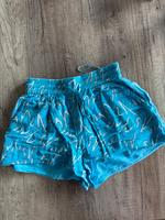 Shorts kurze Hose hotpants blau türkis mit Print 36 s Bayern - Speichersdorf Vorschau