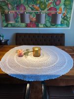 XL Boho vintage Style Häkel Tischdecke weiß Durchmesser 125 cm Baden-Württemberg - Baden-Baden Vorschau