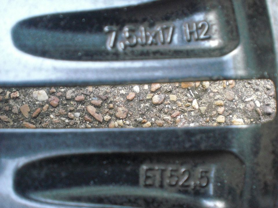 Original Alufelgen 17" Mercedes A,B,CLA,W246,W176 Winterreifen 225/45/17 91H.A2464011002.7.5mm.RDKS.TOP in Heusweiler