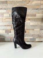 Lederstiefel von Zara in Gr. 41 schwarz Nordrhein-Westfalen - Unna Vorschau