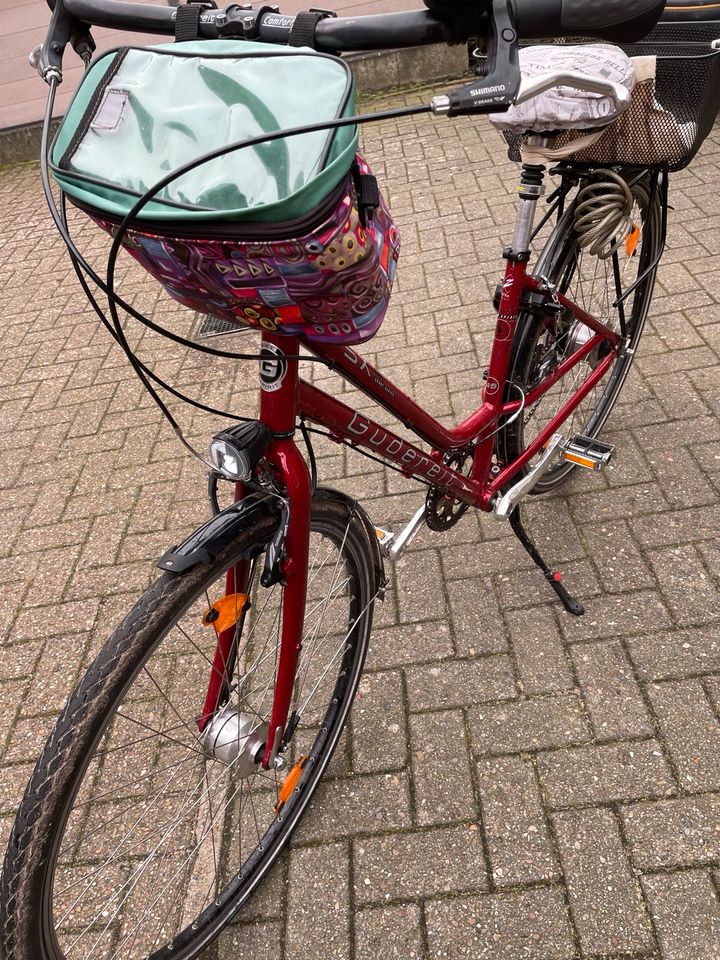 Fahrrad von Gudereit SX-M, rostfrei, rot, zu verkaufen. in Oldenburg