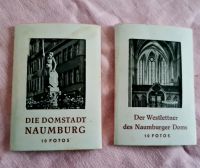 2xFotoBildband•Domstadt Naumburg &Westlettner des  Dom Naumburg Sachsen - Görlitz Vorschau