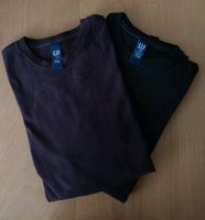 Vintage - warme weiche Langarmshirts aubergine und schwarz GAP München - Schwabing-West Vorschau