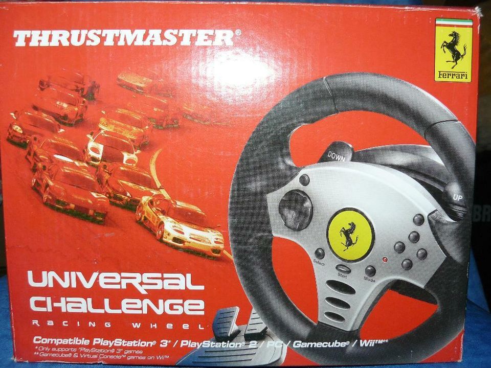 Thrustmaster Universal Challenge Racing Wheel Ferrari in Essen