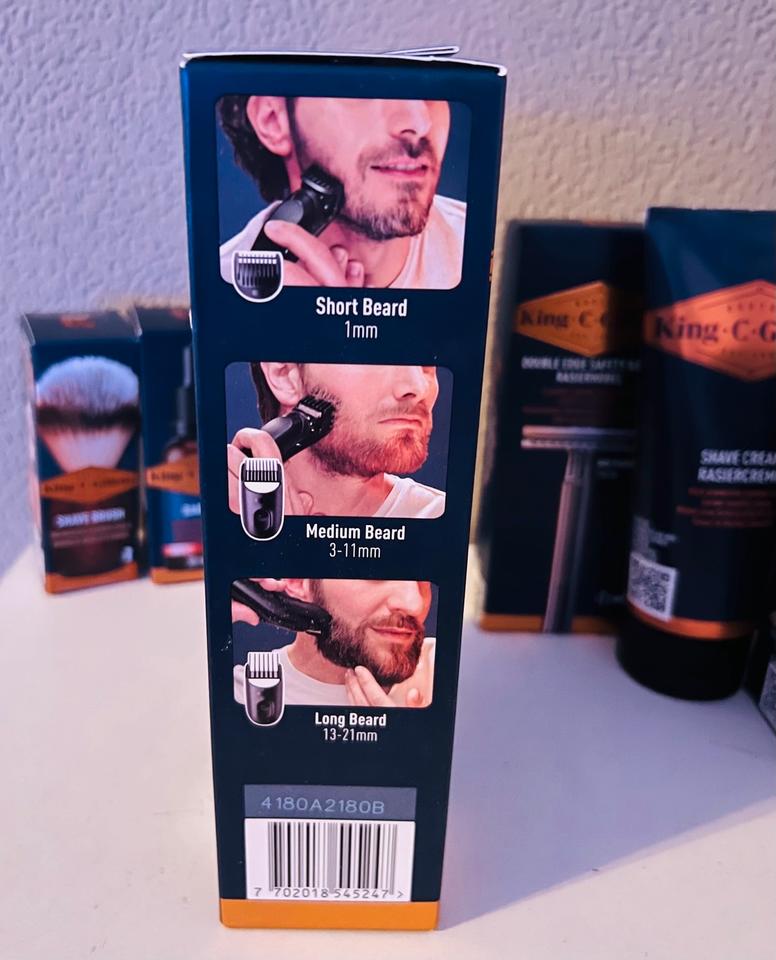 King C Gillette Rasur Set 8-Teilig Neu in Saarbrücken