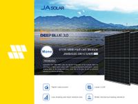 GRATIS VERSAND !!! Solarmodul JASolar JAM54S30-410 MR BF schwarzer Rahmen 410Wp JA Solar JA-Solar - Solar Solarmodul Solarpanel Photovoltaik Photovoltaikmodul Photovoltaikpanel PV Anlage Lagerware NEU Leipzig - Leipzig, Zentrum Vorschau