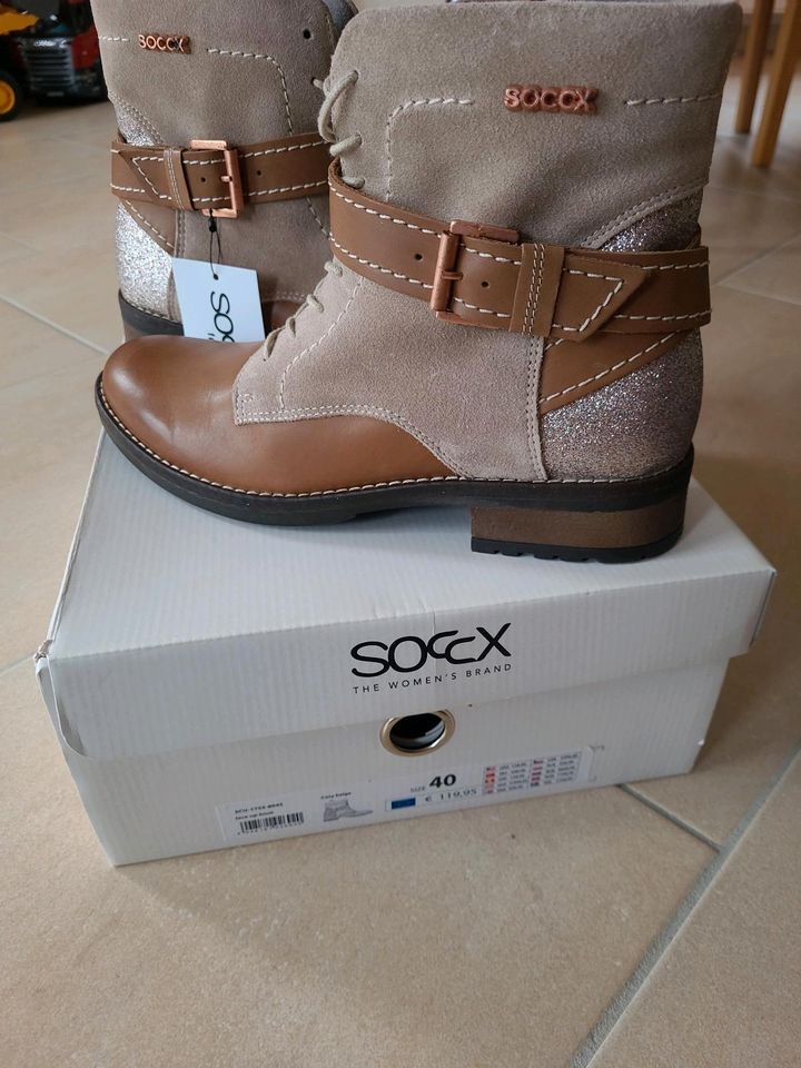 Stiefel/Boots Soccx Grösse 40 in Seedorf