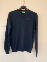 Sommerlicher Pulli von U.S.Polo ASSN Größe M dunkelblau neuwertig Bayern - Stadtbergen Vorschau