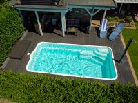 Gfk Schwimmbecken Malibu 6,1x3,0x1,5 Set mit Filteranlage  TÜV Stuttgart - Stuttgart-Mitte Vorschau