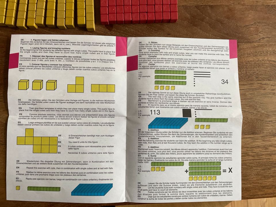 Wissner Dezimalrechensatz rechnen lernen 121 Teile in München