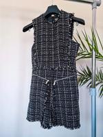 Zara Jumpsuit Einteiler Shorts Gewebt Schwarz Weiß Bayern - Augsburg Vorschau