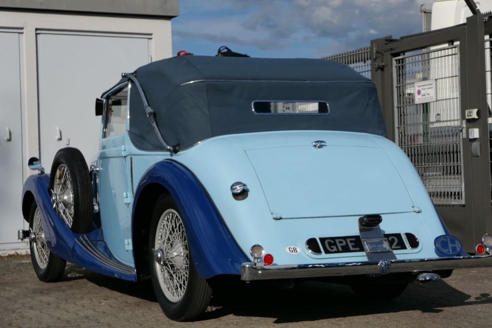 MG VA Tickford Drophead Coupe 1938 in Lahr (Schwarzwald)