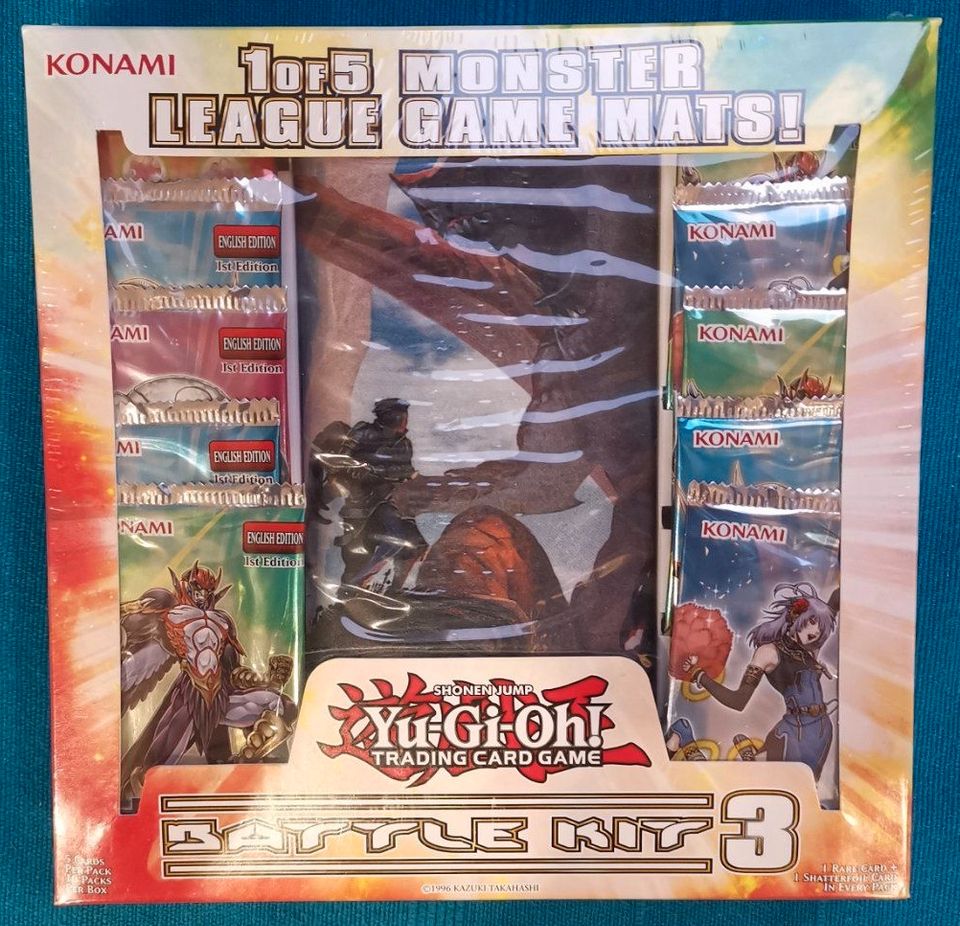 Battle Kit Battle Pack 3 1. Edition Yugioh BP03 Booster Sealed in Hallstadt